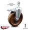 Service Caster 5 Inch High Temp Phenolic Wheel Swivel 1/2 Inch Stem Caster with Total Lock Brake SCC-TSTTL20S514-PHSHT-121315 - alternate 4
